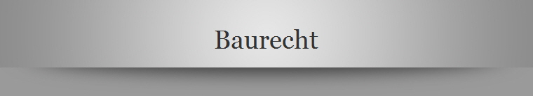 Baurecht