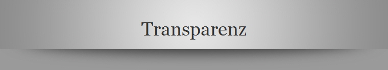 Transparenz